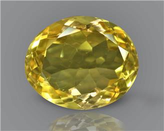 Yellow Citrine Natural Certified 6.55 CTS... ( 86403 ) (D)